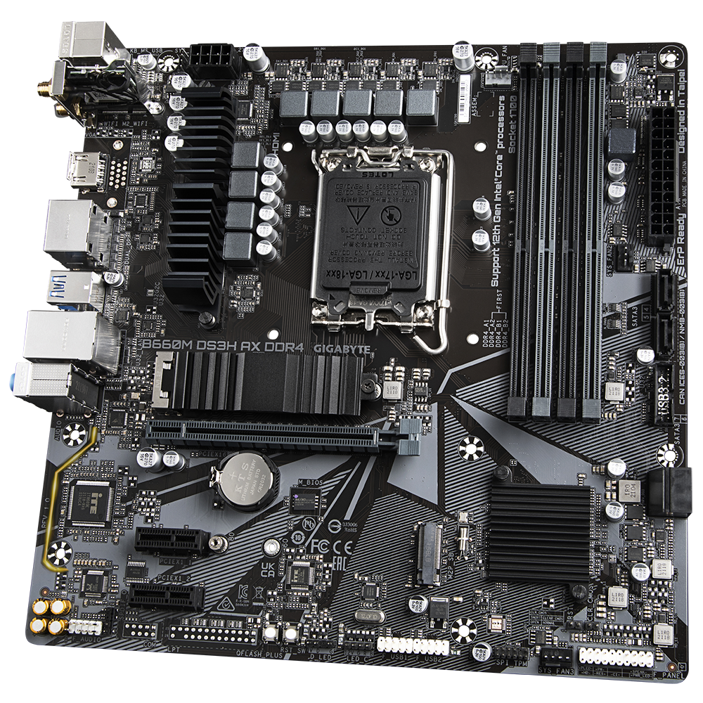 B660M DS3H AX DDR4 (Rev. 1.x) - GIGABYTE Global