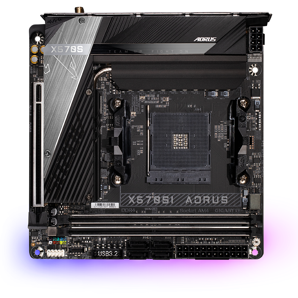 【新品】GIGABYTE X570SI AORUS PRO AX X570SI AORUS PRO AX (Rev. 1.1) - Преимущества | Материнские платы