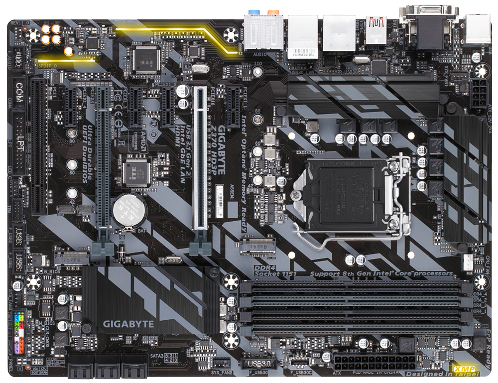 Z370 HD3P (Rev. 1.0) - GIGABYTE Global