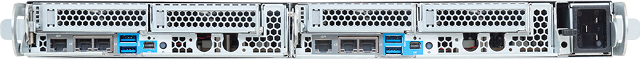 High Density Server - Intel® Xeon® 6 Processors - 1U 2-Node DP 4-Bay Gen5 NVMe/SATA/SAS-4 Immersion - H174-A80-IAS1