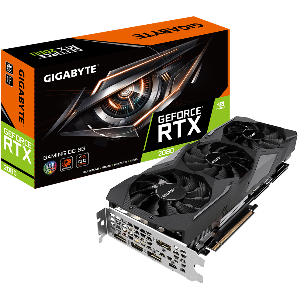 GeForce RTX™ 2080 GAMING OC 8G - GIGABYTE Brazil