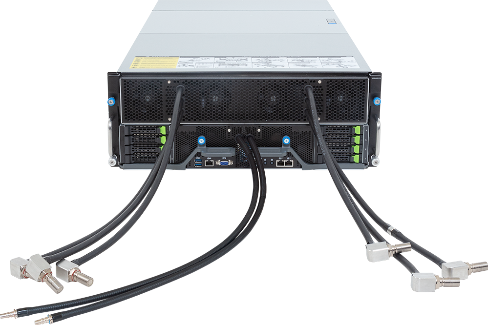 HPC/AI Server - AMD EPYC™ 9005/9004 - 4U DP NVIDIA HGX™ H200 DLC - G4L3-ZD1-LAX3