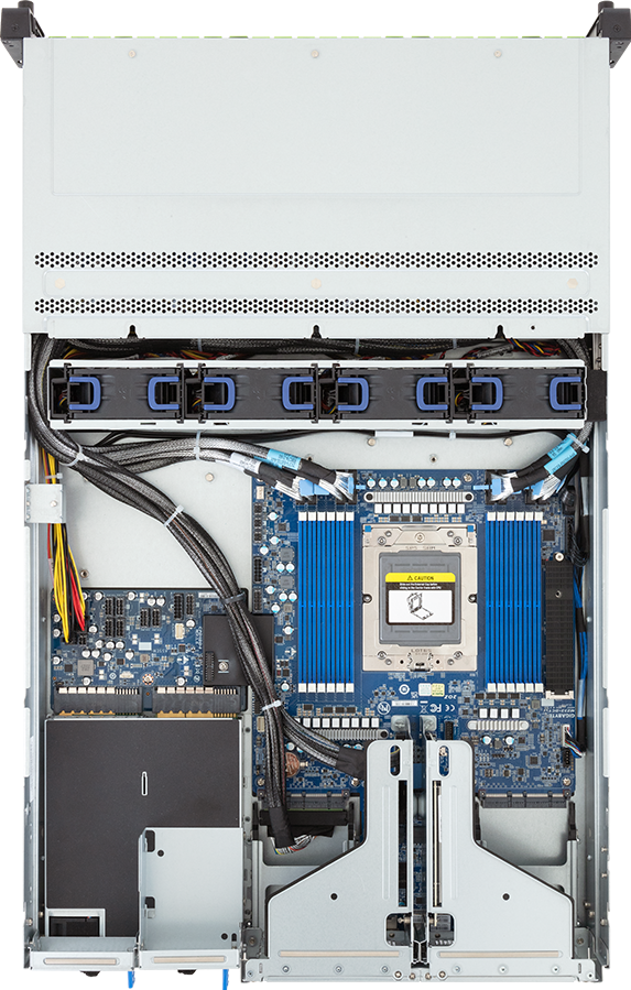 Rack Server - AMD EPYC™ 9004 - 2U UP 24-Bay Gen5 NVMe Platinum - R263-Z36-AAE1