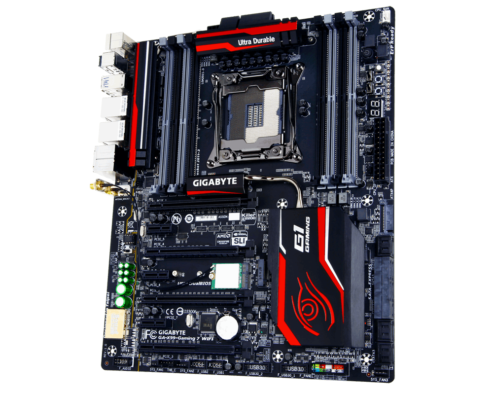 GA-X99-Gaming 7 WIFI (Rev. 1.0) - Преимущества | Материнские платы