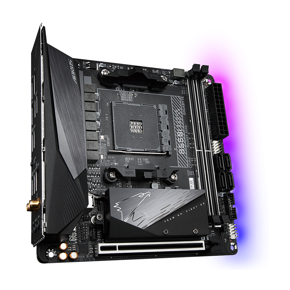 B550I AORUS PRO AX (Rev. 1.1) - Преимущества | Материнские платы