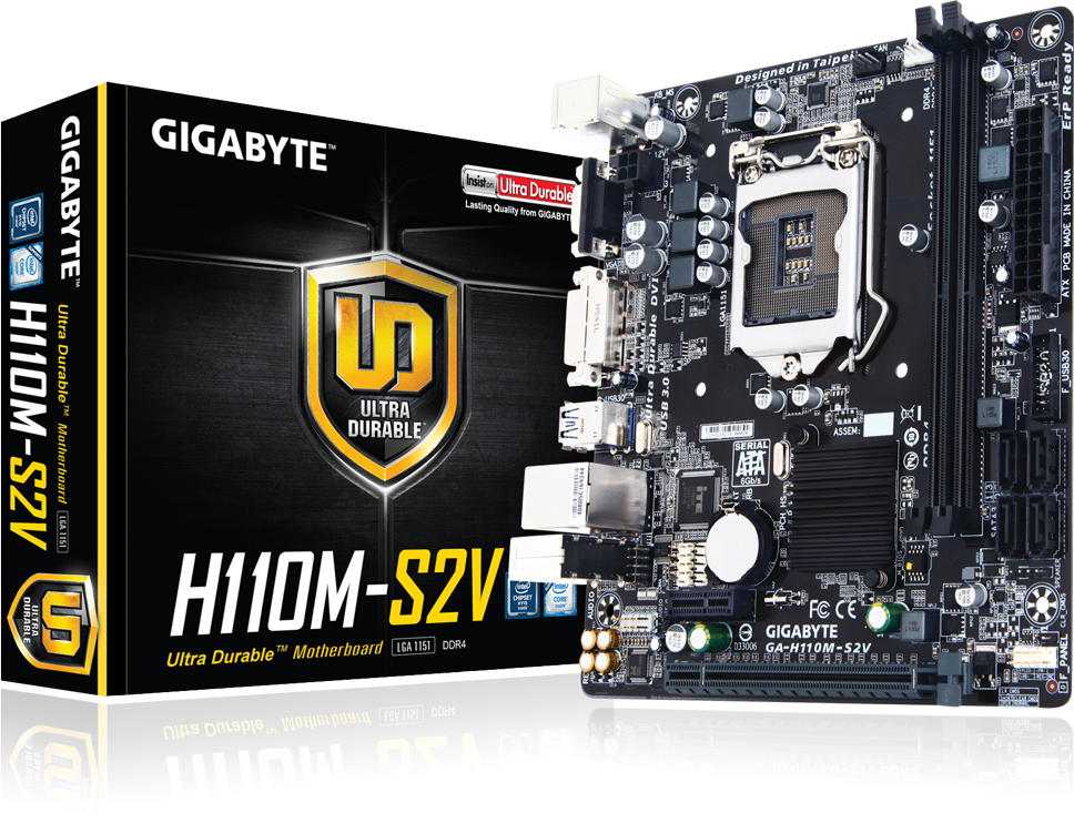 Motherboard - GA-H110M-S2V