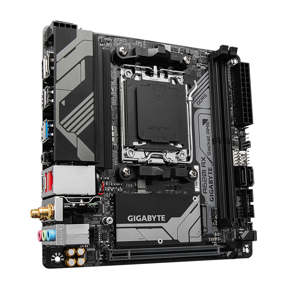 gigabyte A620I AX おまけ付き A620I AX (Rev. 1.0) - Преимущества | Материнские платы GIGABYTE