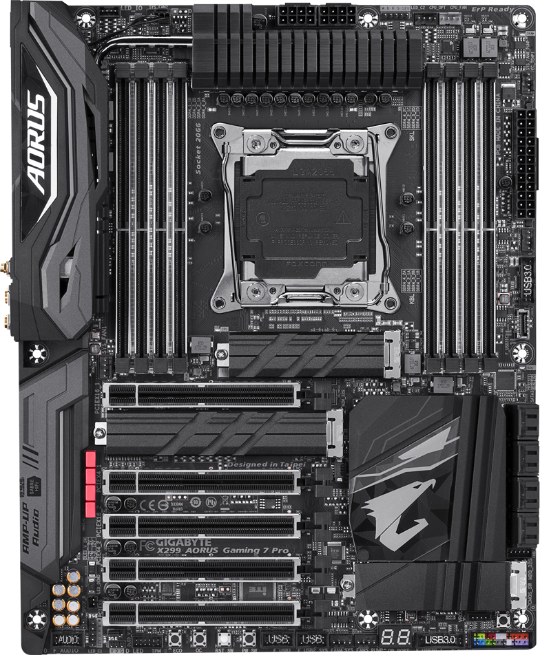 X299 AORUS Gaming 7 Pro ＋ i9-10900X X299 AORUS Gaming 7 Pro (rev. 1.0) Key Features | Motherboard