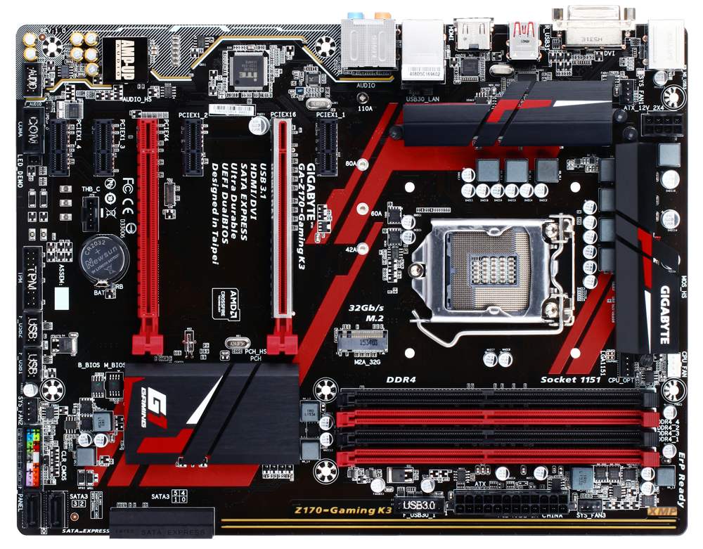 GA-Z170-Gaming K3-EU (Rev. 1.0) - Tanıtım | Anakart GIGABYTE