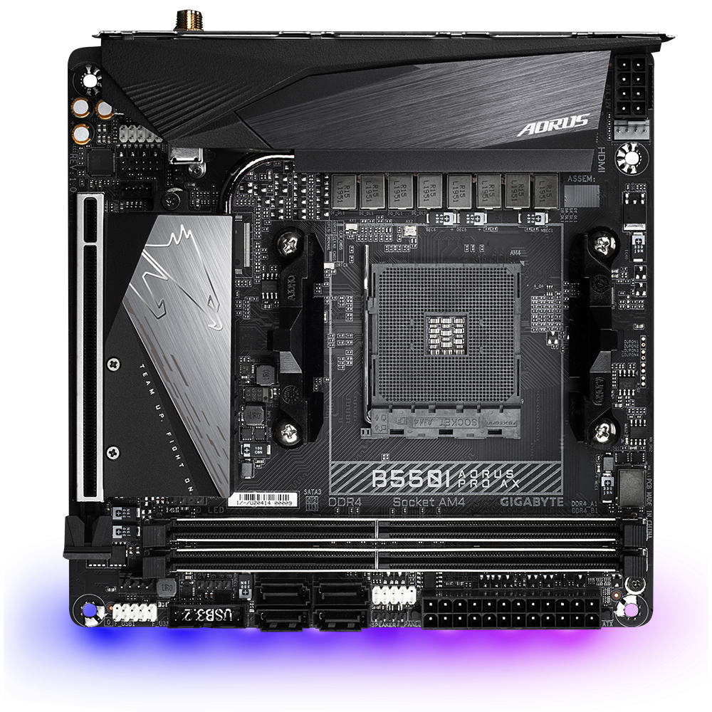 B550I AORUS PRO AX ゲーミングマザーボード B550I AORUS PRO AX (Rev. 1.0) - Tanıtım | Anakart GIGABYTE