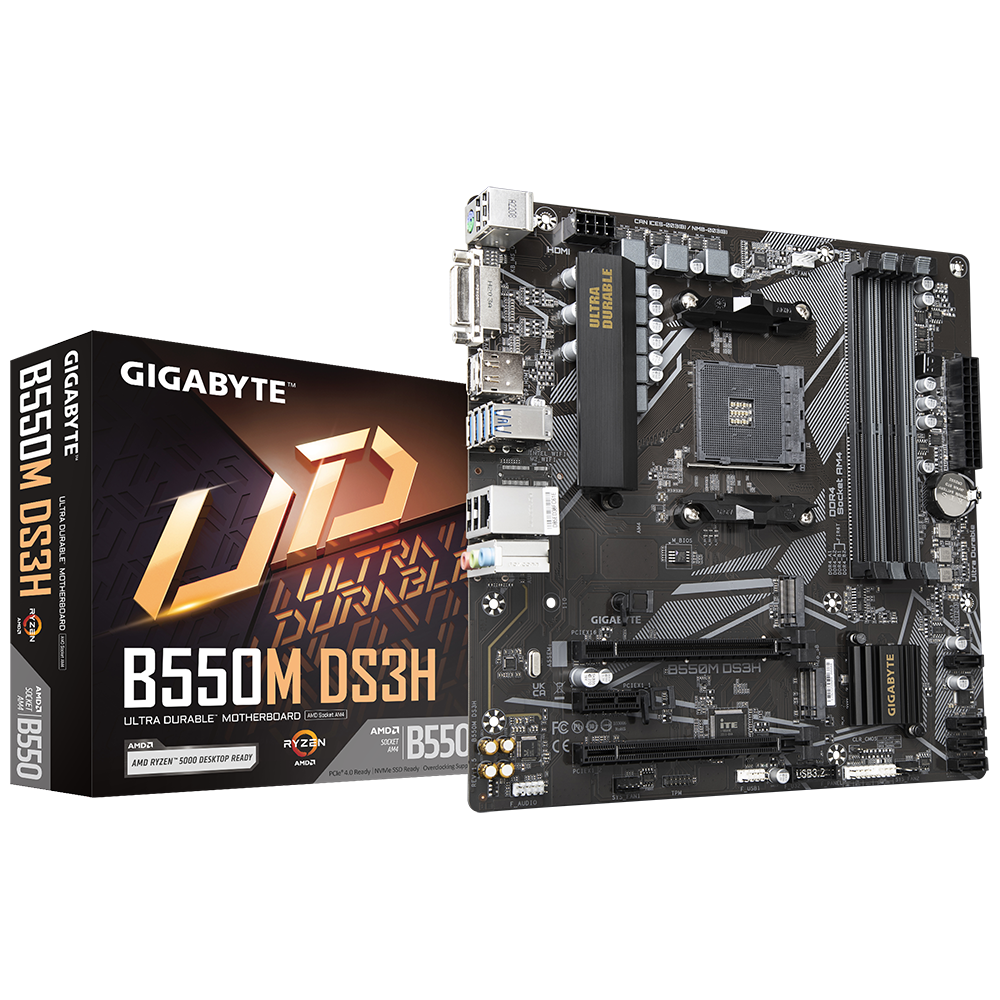 GIGABYTE　B550M DS3H　AM4 B550M DS3H (Rev. 1.5) - GIGABYTE Global