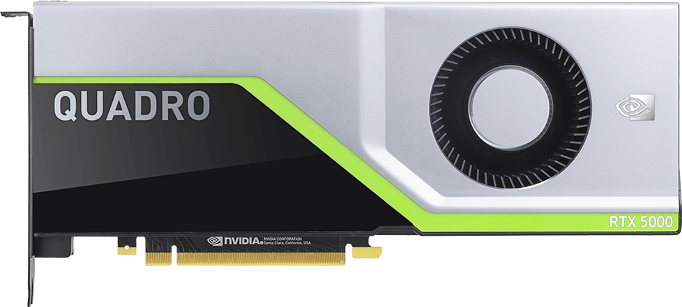 Professional Graphics Card - NVIDIA QUADRO RTX 5000