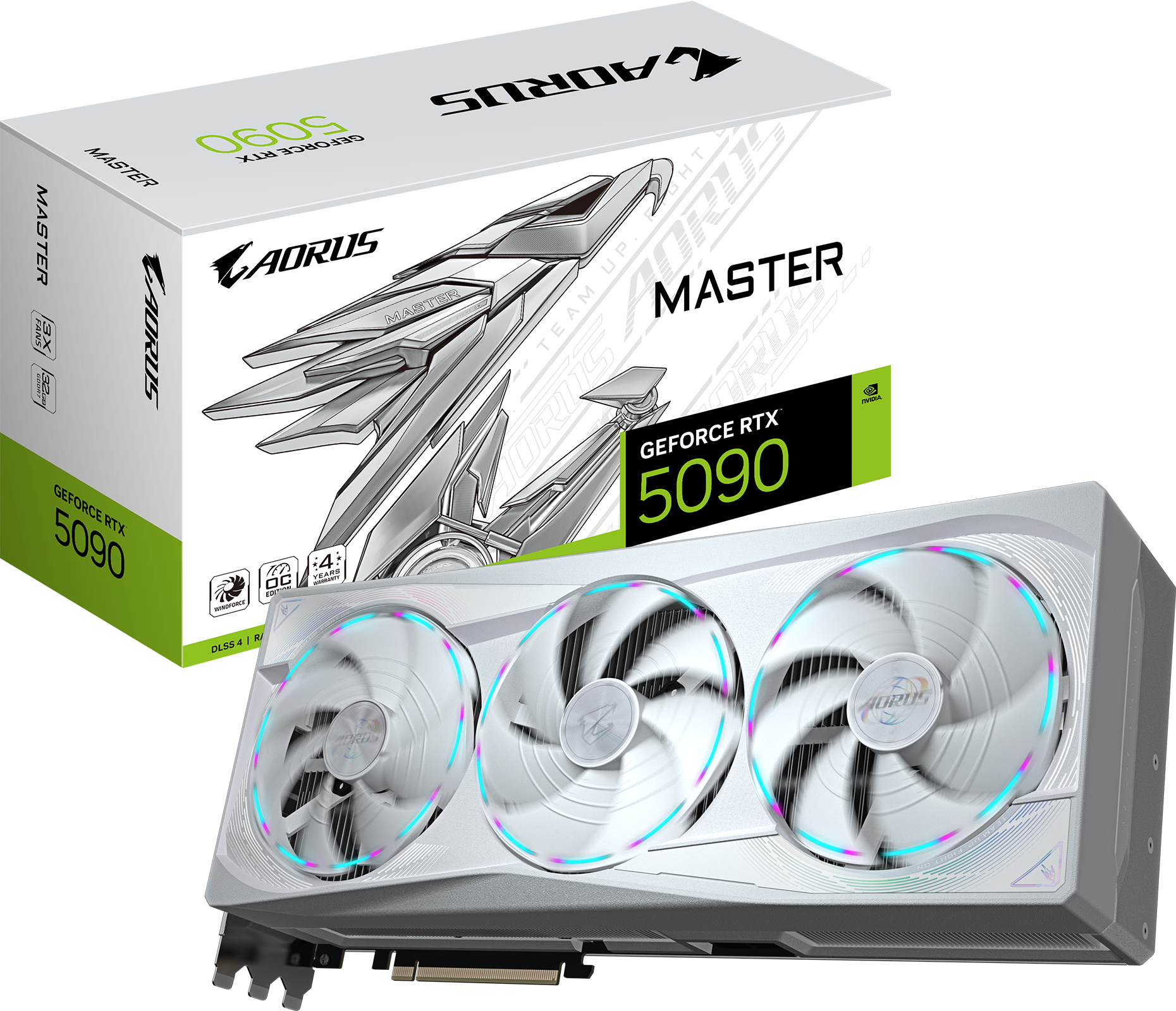 新品 GIGABYTE AORUS RTX 5090 MASTER ICE 43836