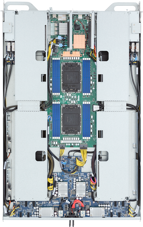 ORv3 GPU Server - 5th/4th Gen Intel® Xeon® Scalable - 1OU DP 8 x PCIe Gen5 GPUs Immersion - TO15-S41-IA01