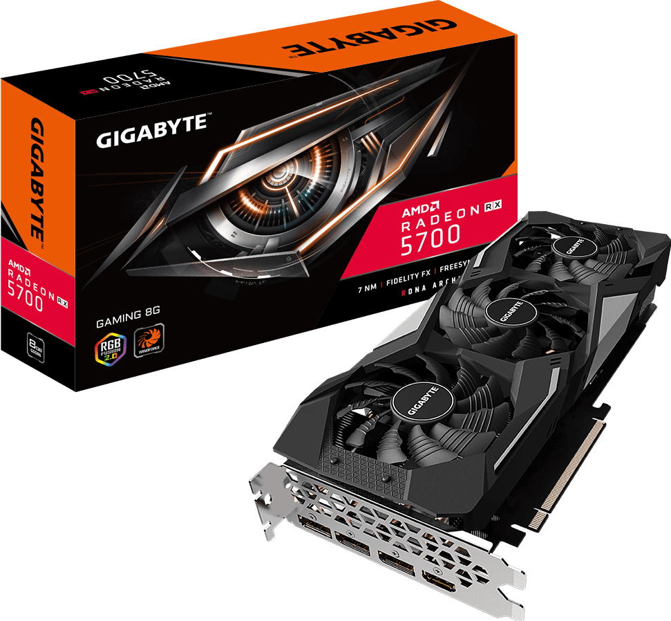 Tarjetas de Video - Radeon™ RX 5700 GAMING 8G