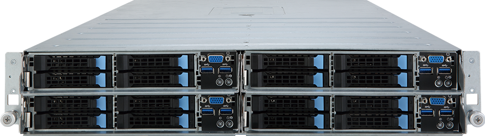2U 4 Nodes High Density Rack Server - H270-T70