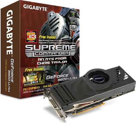 Placas Gráficas - GV-NX88U768H-B