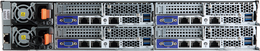 2U 4 Nodes High Density Rack Server - H230-R4C