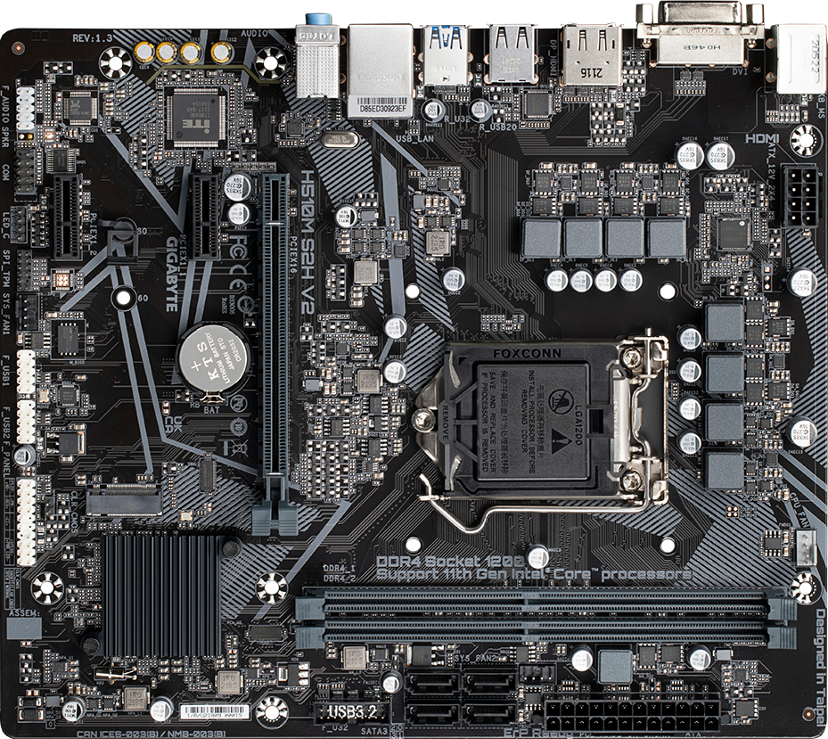 Tarjetas Madre - H510M S2H V2