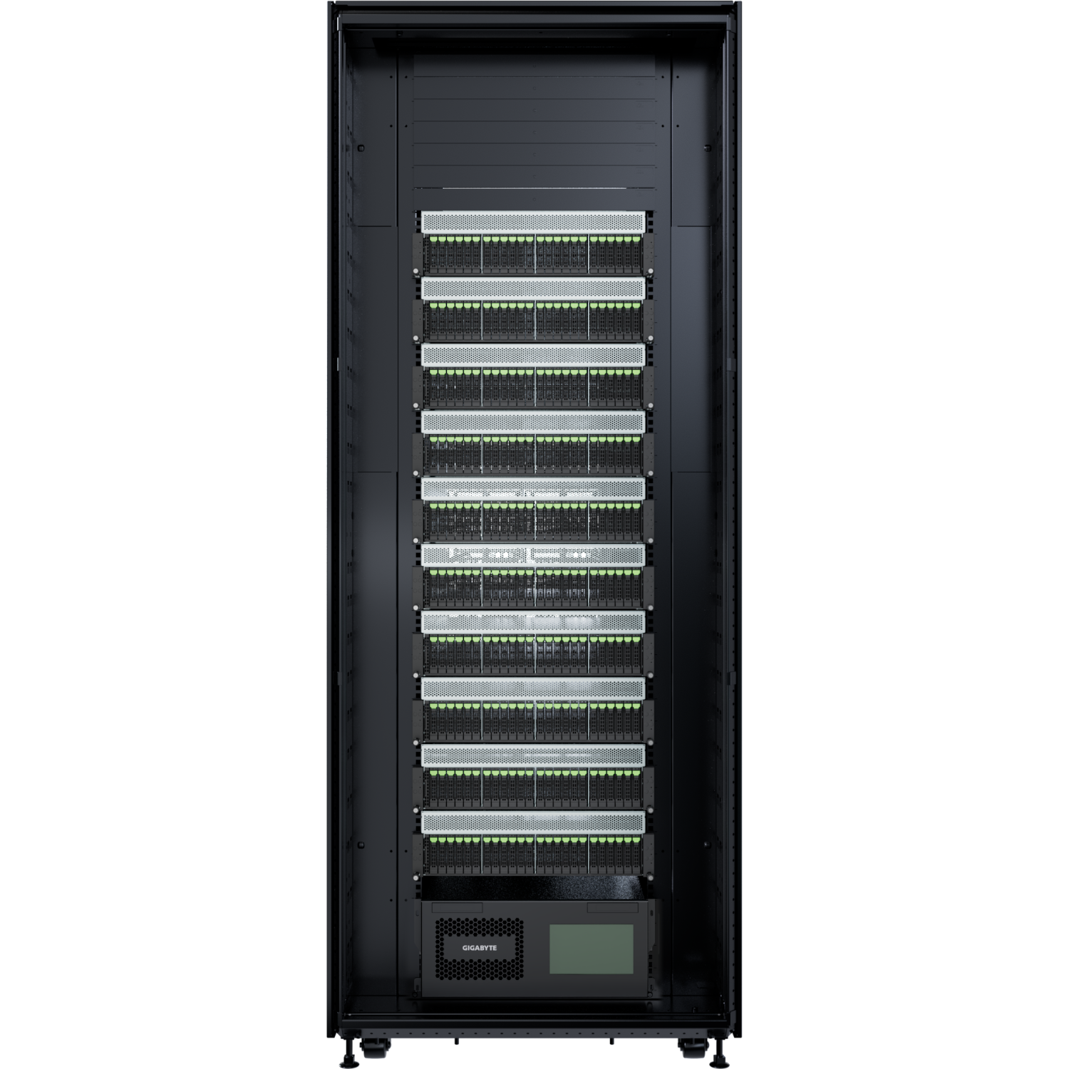 42U 40 Nodes GIGAPOD HPC DLC Rack Scale Solution - GIGABYTE Germany