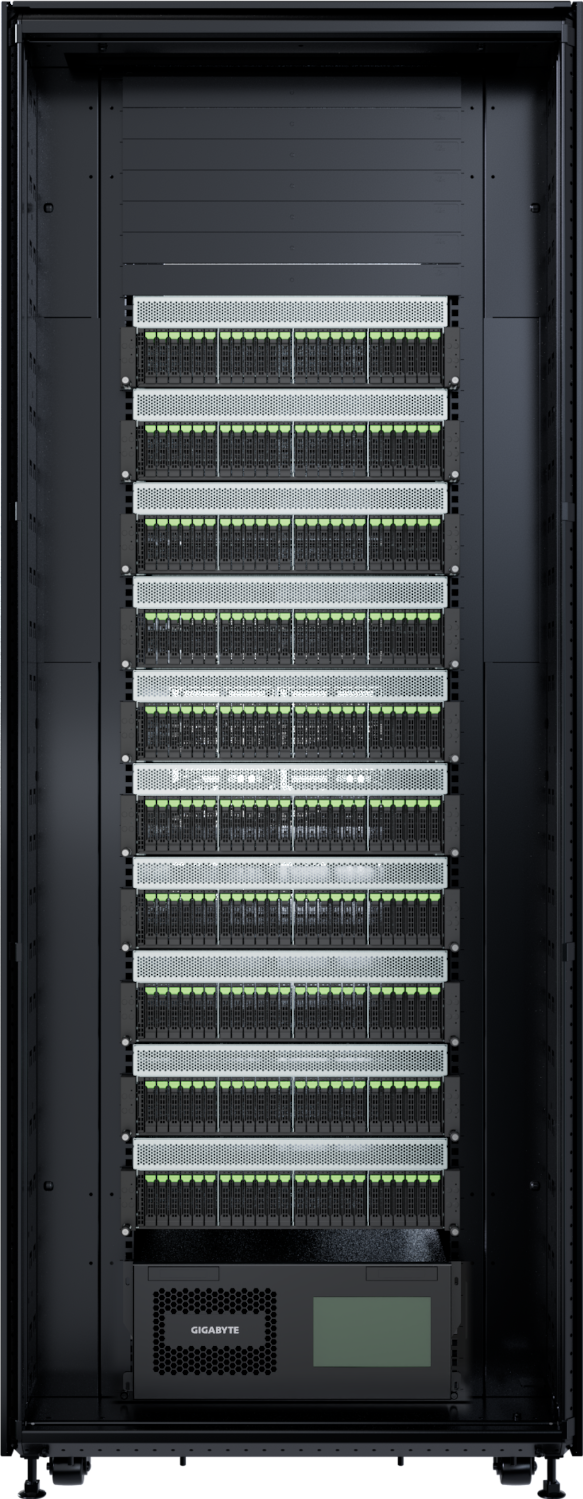 GIGAPOD HPC DLC Rack Scale Solution - HPC DLC Rack_42U_40N