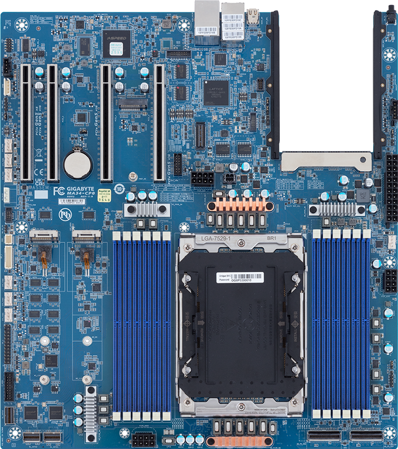 Motherboard - Intel® Xeon® 6 Processors - E-ATX UP - MA34-CP0