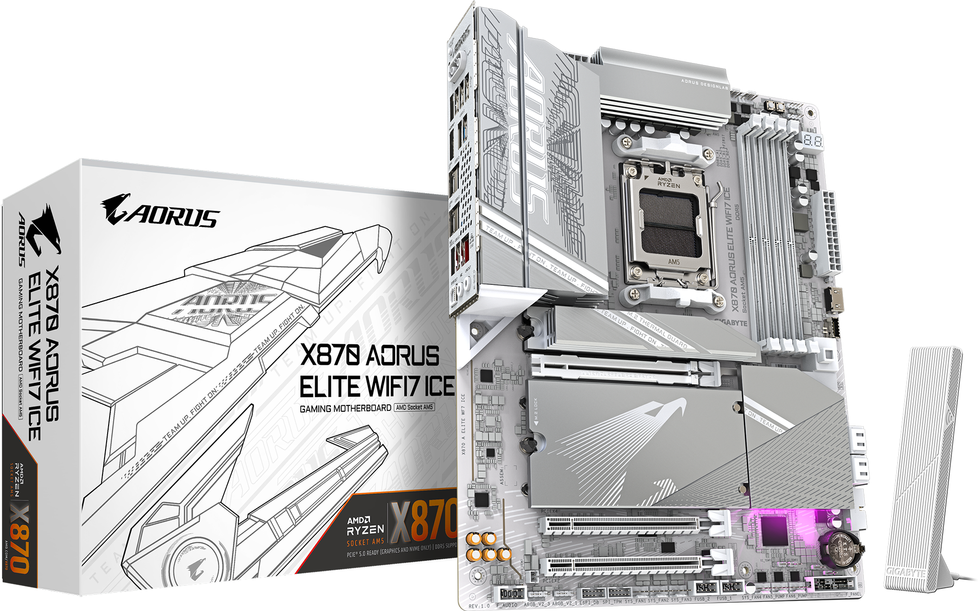 X870 AORUS ELITE WIFI7 ICE