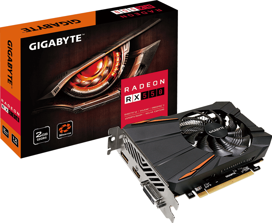 Tarjetas de Video - Radeon™ RX 550 D5 2G