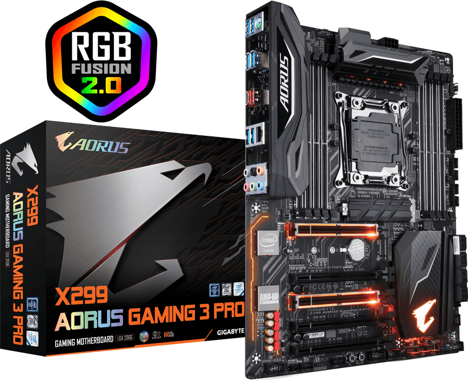 Moederbord - X299 AORUS Gaming 3 Pro