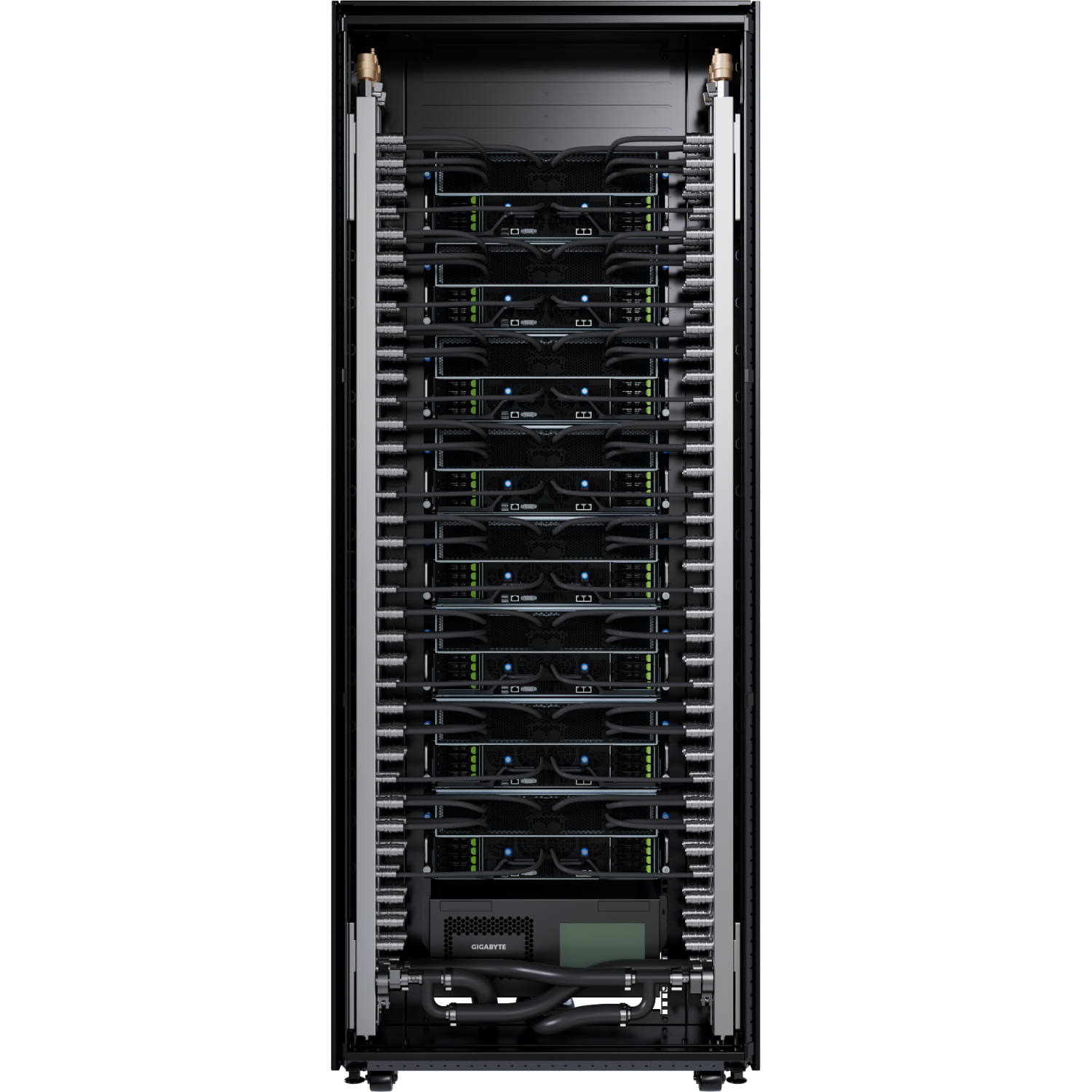 AMD Instinct MI355X GIGAPOD AI DLC Rack Scale Solution - GIGABYTE Global