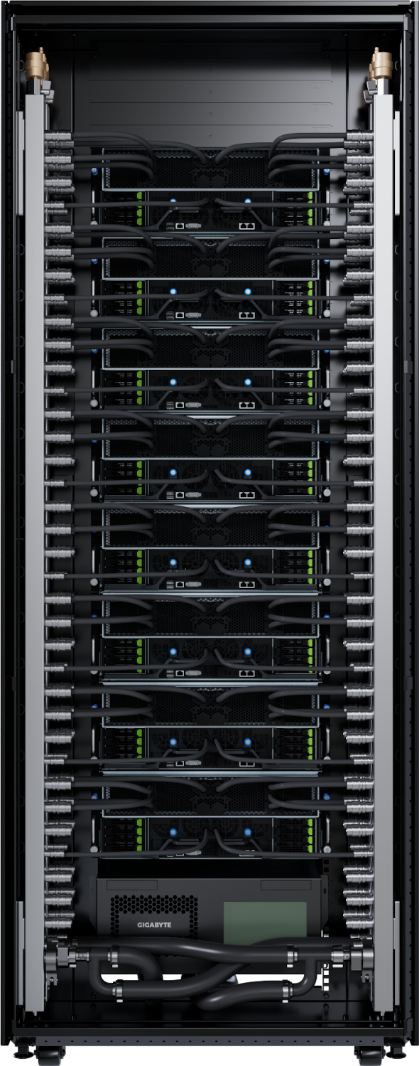 GIGAPOD AI DLC Rack Scale Solution - AI DLC Rack_AMD Instinct MI355X