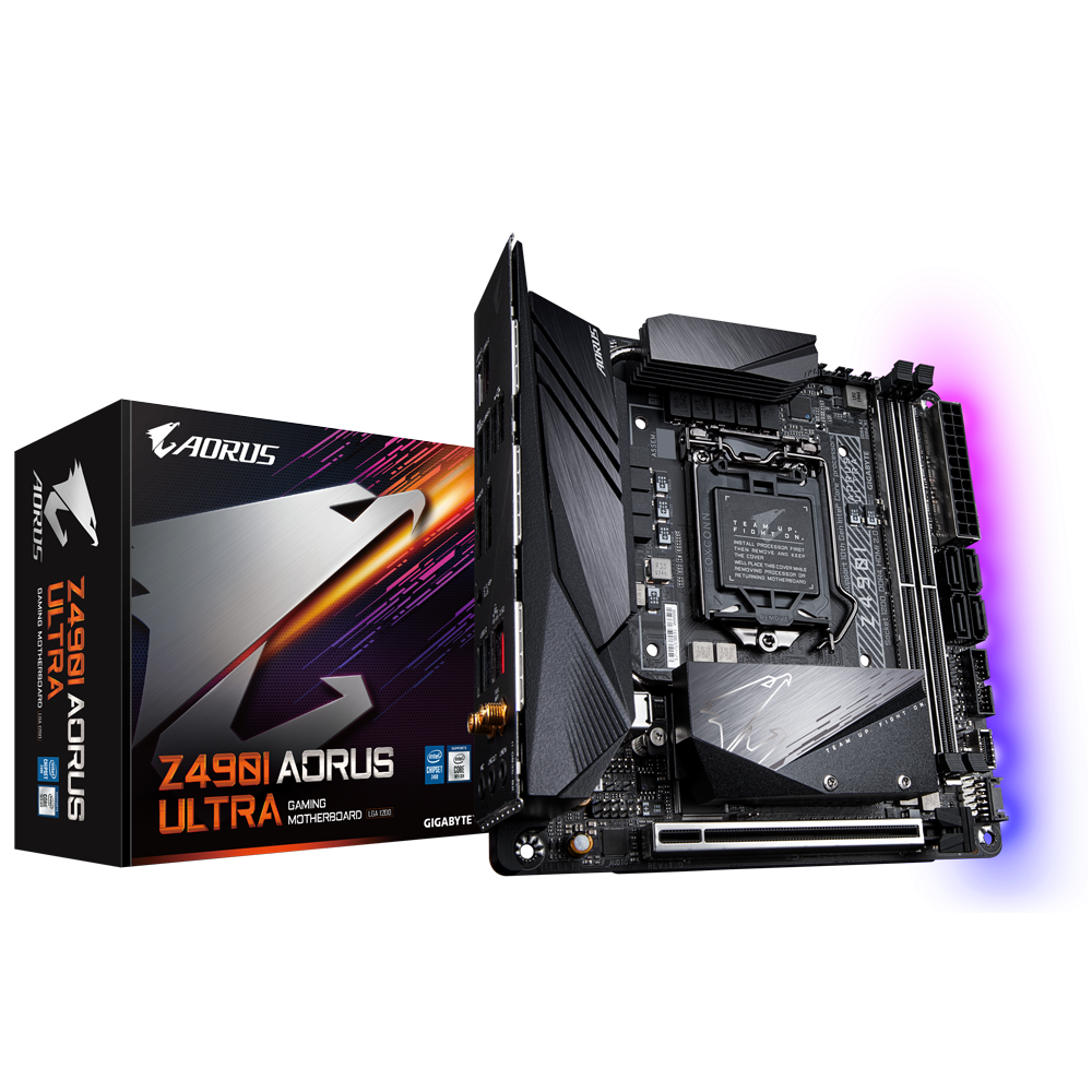 Z490I AORUS ULTRA - Преимущества | Материнские платы GIGABYTE