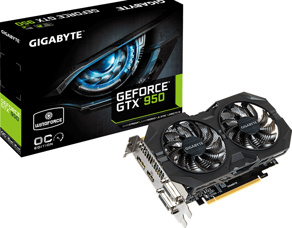 Graphics Card - GV-N950WF2OC-2GD