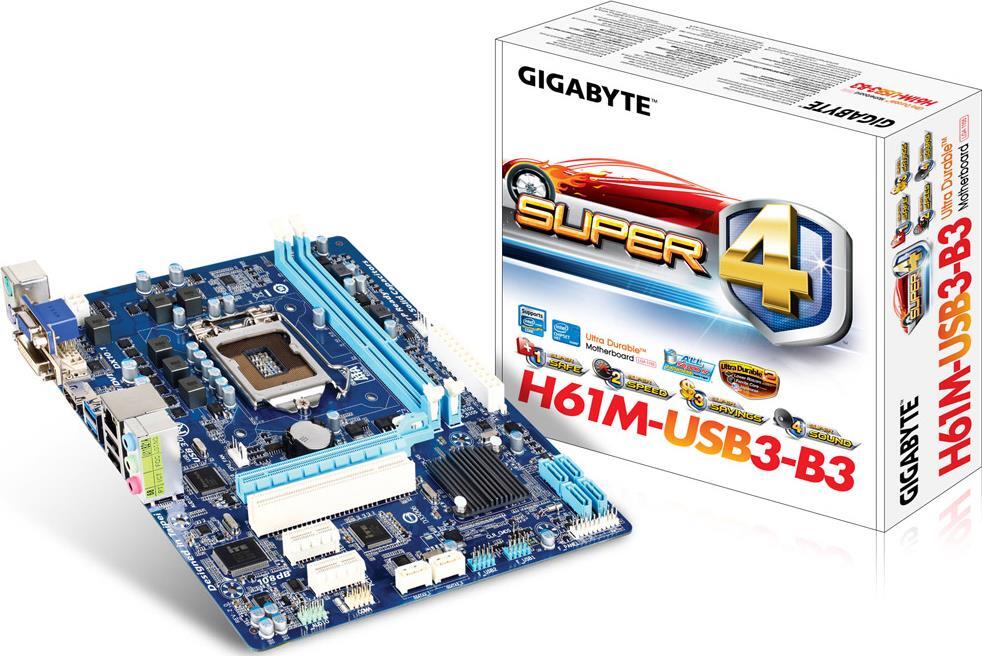 主機板 - GA-H61M-USB3-B3