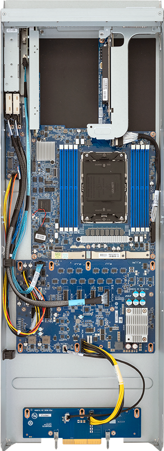 ORv3 Compute Node - 5th/4th Gen Intel® Xeon® Scalable - 2OU 2-Node UP 2-Bay E1.S Gen4 NVMe - TO25-S10-AA01