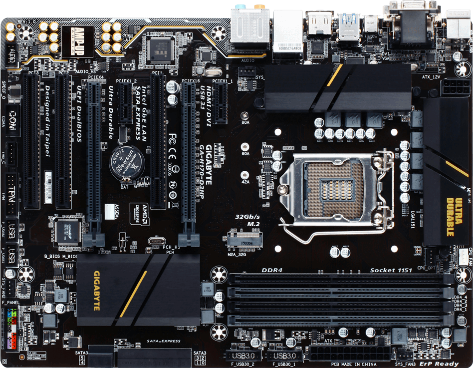 GA-H170-D3HP (Rev. 1.0) - GIGABYTE Global