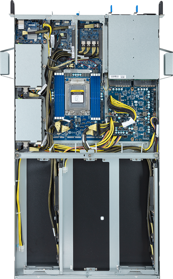 HPC/AI Server - AMD EPYC™ 7003/7002 - 1U UP 2 x PCIe Gen4 GPUs Immersion - G152-Z12