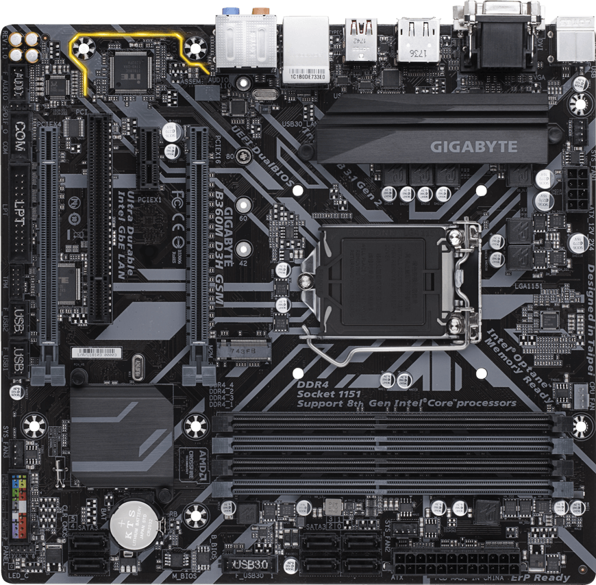 B360M D3H GSM (Rev. 1.0) - GIGABYTE U.S.A.