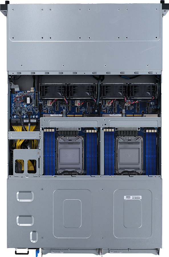 HCI Server - 3rd Gen Intel® Xeon® Scalable - 2U 4-Node UP 12-Bay SATA/SAS - H252-3C0