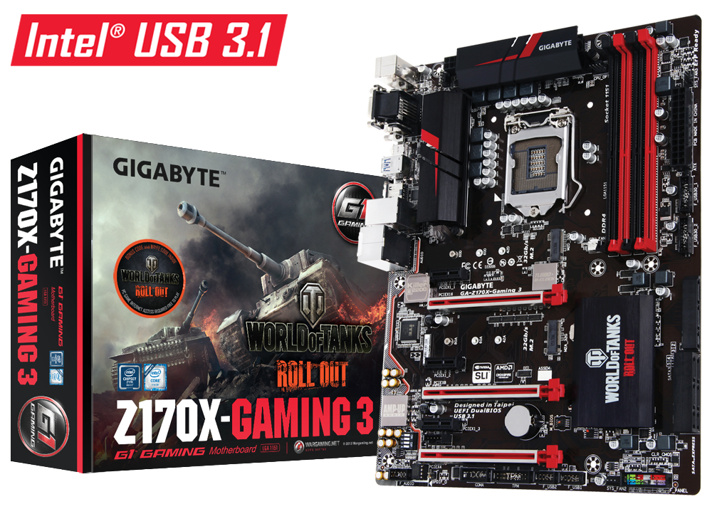 GA-Z170X-Gaming 3-EU (Rev. 1.0) - Tanıtım | Anakart GIGABYTE