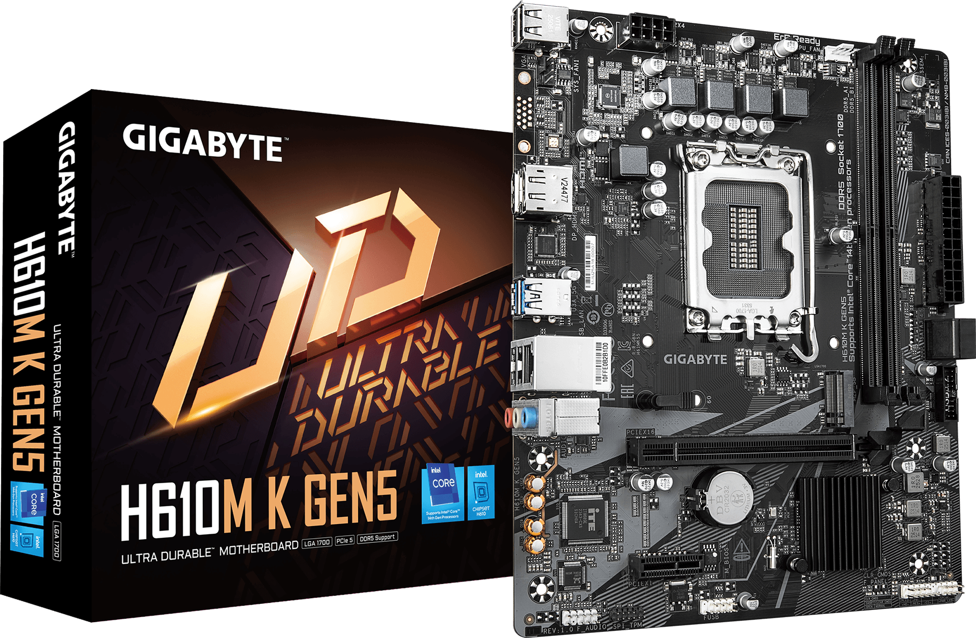 Motherboard - H610M K GEN5