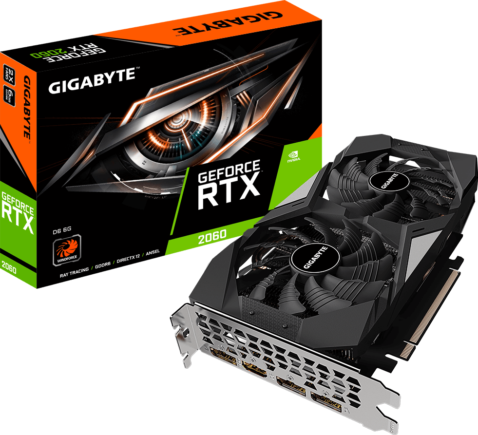 Tarjetas de Video - GeForce RTX™ 2060 D6 6G