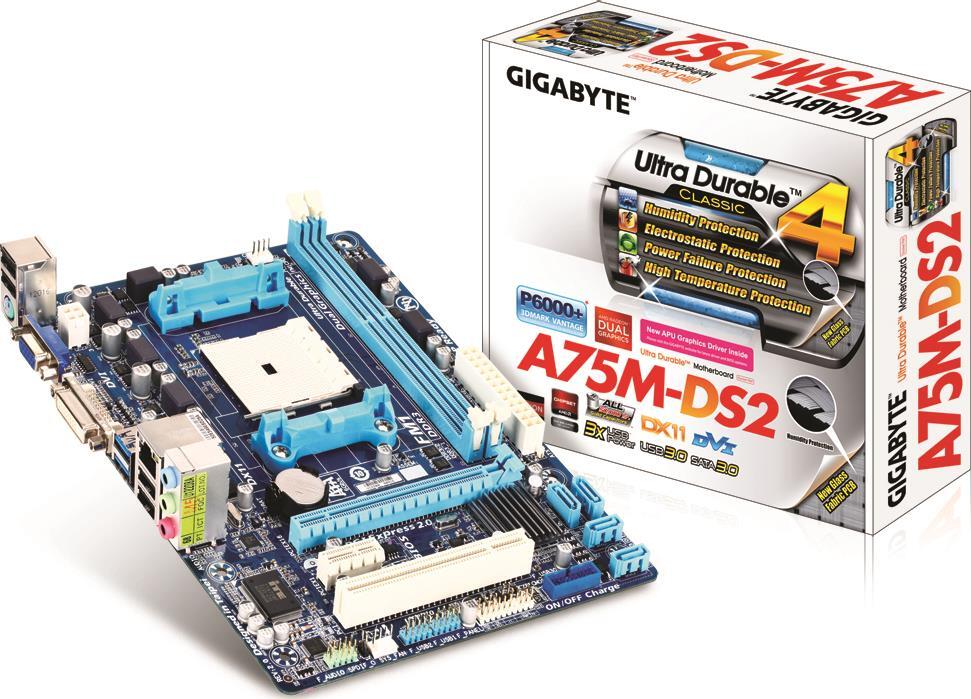 Дънни платки - GA-A75M-DS2