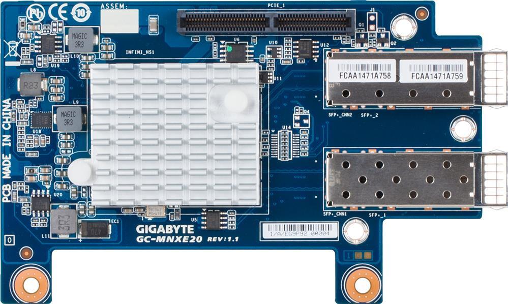 2 x 10GbE SFP+ LAN ports card - GC-MNXE20