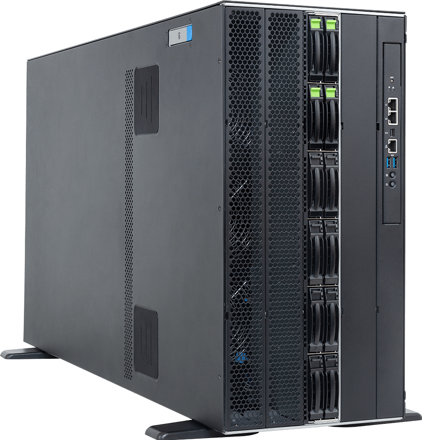 GPU Workstation - AMD EPYC™ 9005/9004 - UP 4 x PCIe Gen5 GPUs DLC - W793-ZU0-LA71