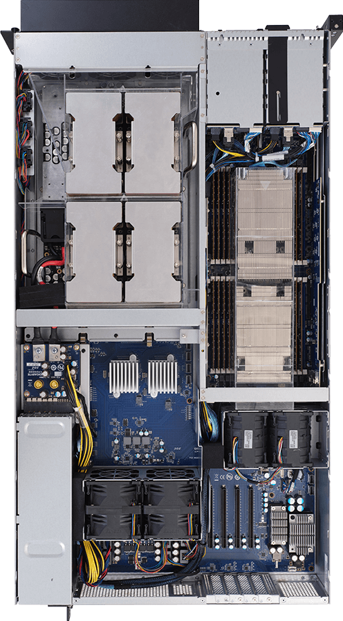 HPC/AI Server - AMD EPYC™ 7003 - 2U DP HGX™ A100 40GB 4-GPU - G262-ZR0