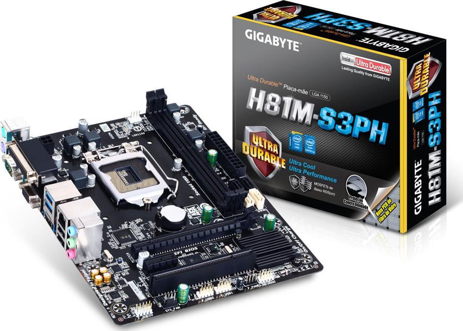 Placas-mãe - GA-H81M-S3PH