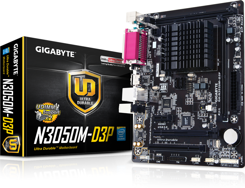 Motherboard - GA-N3050M-D3P