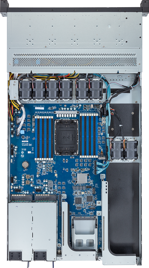 Rack Server - 5th/4th Gen Intel® Xeon® Scalable - 1U UP 1 x PCIe Gen5 GPU - R163-SG2-AAC1