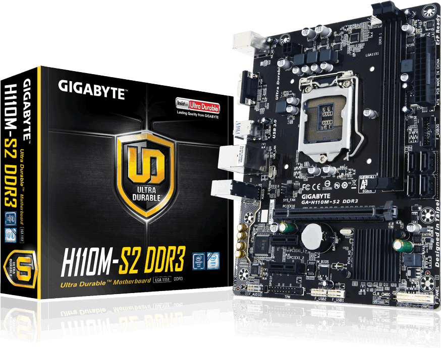 Motherboard - GA-H110M-S2 DDR3